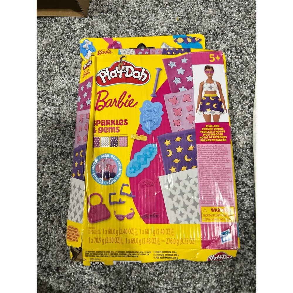 Play -Doh Barbie Sparkles And Gems Kit